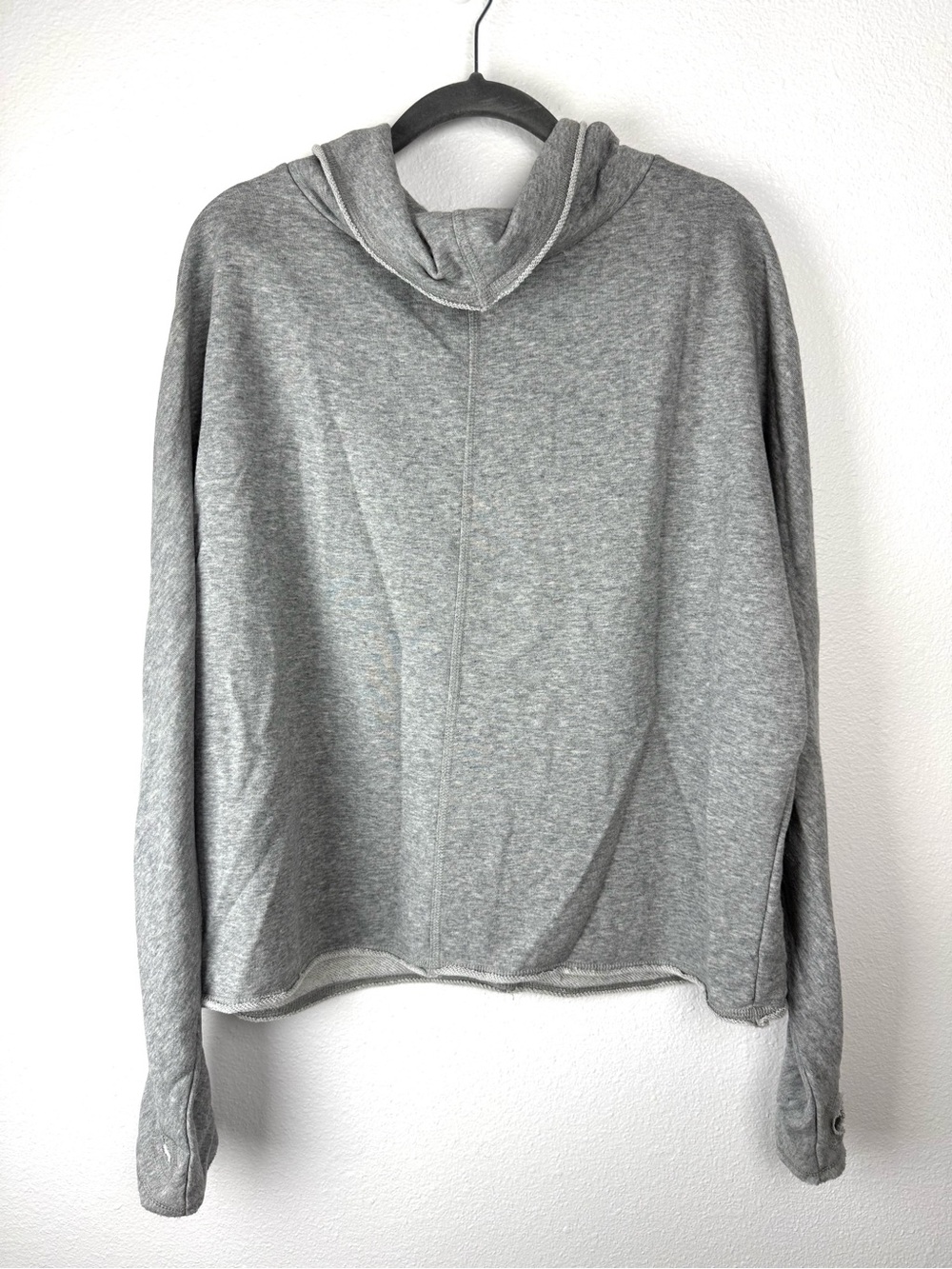 Rachel Rachel Roy Gray Hooded Pullover XL
